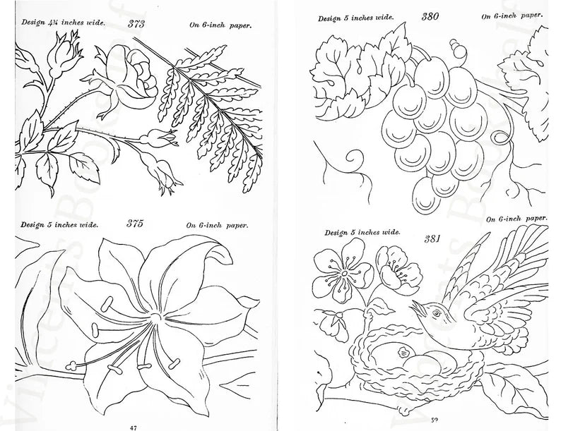 500 Embroidery Design Flowers Pattern Book, Embroidery Design eBook, Hand Embroidery Stitches, Craft Projects, Art Inspiration, PDF eBook