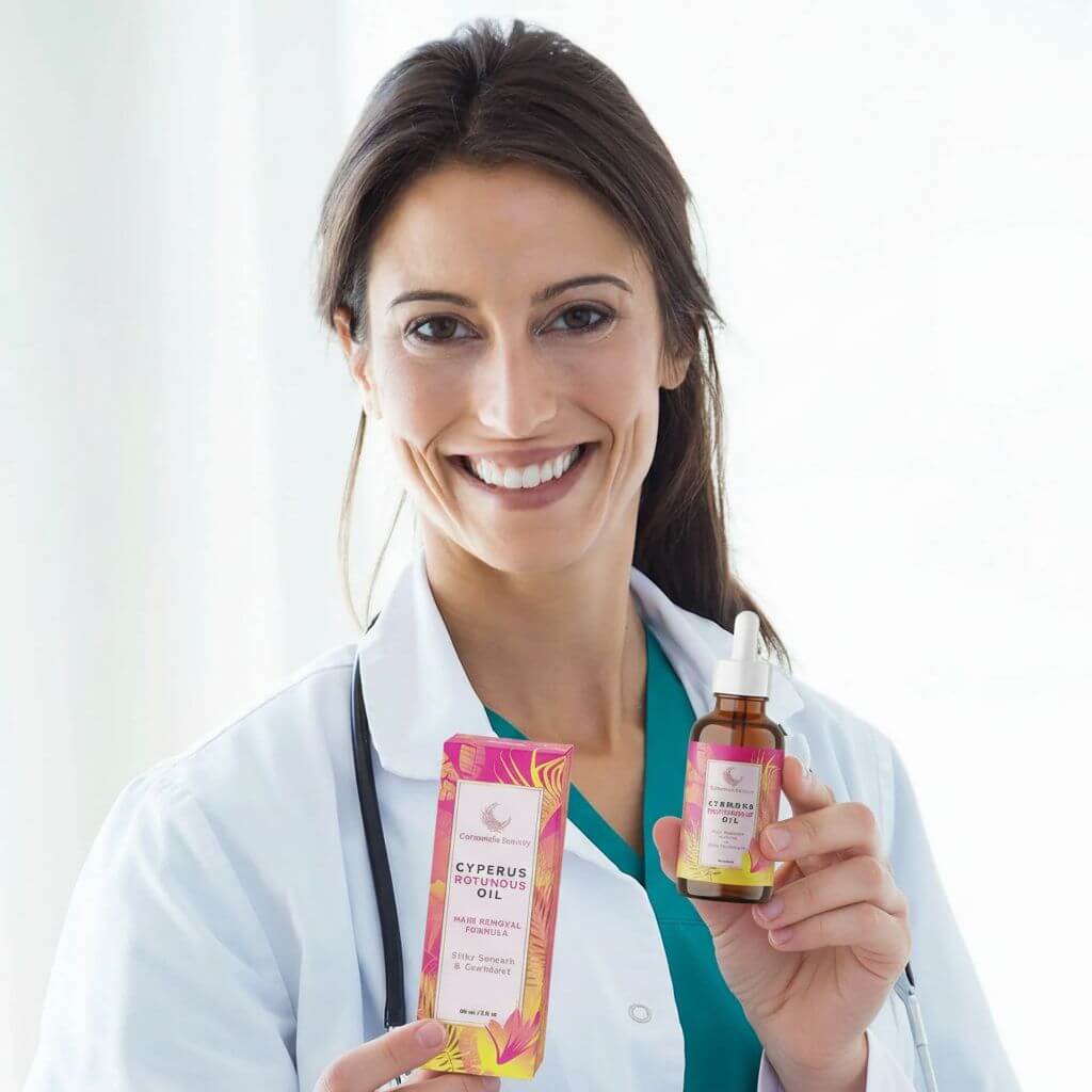 Cyperus Serum - Naturally Removes Unwanted Facial Hair & Slows Regrowth