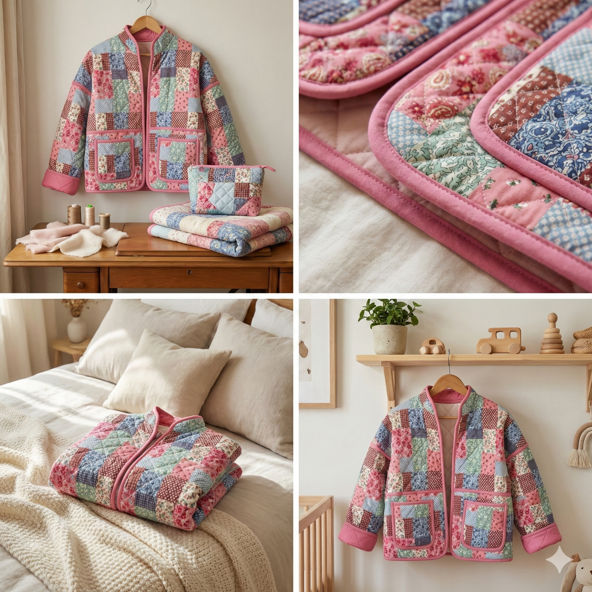 Gepolstertes Jacken-Nähmuster für Anfänger | Größen XXS-5XL | Jacken-Cardigan Schnittmuster | SOFORTIGER DOWNLOAD