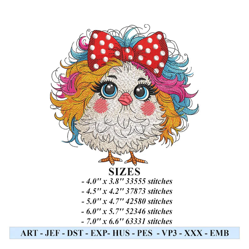 9 Funny Crazy Chicken Embroidery Design Bundle of 9 Floral Chicken Machine Embroidery File, Cute Chicken Machine Embroidery Instant Download