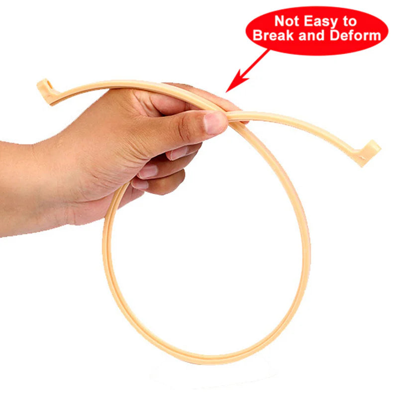Fairy Embroidery Kit with Hoop, Color Threads and Needles, English Manual for Beginners