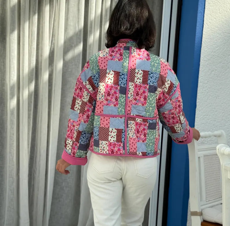 Gepolstertes Jacken-Nähmuster für Anfänger | Größen XXS-5XL | Jacken-Cardigan Schnittmuster | SOFORTIGER DOWNLOAD
